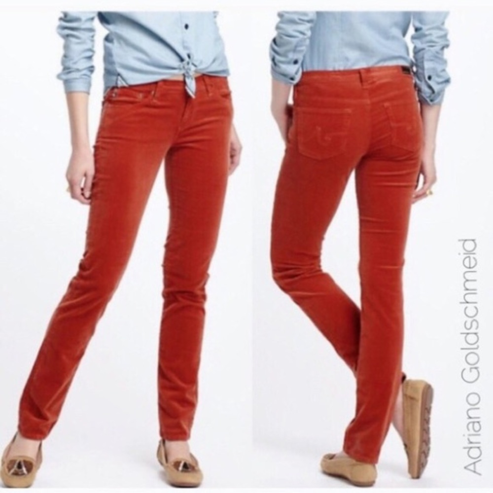 Anthropologie Adriano Goldschmied Orange Cords
